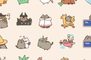 【FF14】「Pusheen」とコラボした可愛い猫のiMessageステッカーがAppStoreにて配信開始！