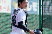加藤匠馬(ロ) 81試合 .096(114-11) 2 4 OPS.303 盗塁阻止率.083