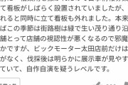 【悲報】ビッグモーター店舗前の街路樹だけなぜか枯れてしまう怪奇現象が発生