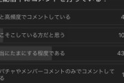 【Vtuber】同接の30％くらいが1度はコメントしてて コメントの8割は1割くらいのリスナーが占めてる，みたいな集計なかったっけ