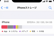 スマホのストレージ容量、もはや64GBでも少ない
