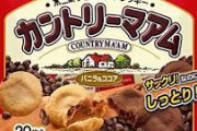 【貧困】カントリーマアムの大きさがヤバイｗｗｗｗｗｗｗｗｗｗｗｗｗｗ