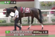 マスクトディーヴァ次走は阪神牝馬ステークスを視野
