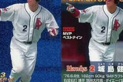 2003年城島健司　.330  34本119打点　ops.993　シーズン、日本シリーズ通してフルイニング出場←コレ