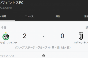 【悲報】ユベントスさん…まさかのイスラエルのチーム相手に逝くwwｗｗｗｗｗ
