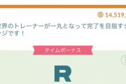 【ポケモンGO】R団討伐「グローバルチャレンジ」達成！ボーナスタイムは砂2倍！