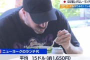 【朗報】日本の昼飯代、激安だったｗｗｗｗｗｗ