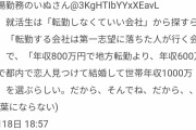 識者「今どきの就活生は年収800万で全国転勤より、都内に年収600万で住む方を選ぶ」←共感14000いいねｗｗｗｗｗｗ