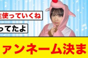 【かほりん降臨】藤嶌果歩のファンネーム遂に決まる