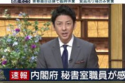 【衝撃映像】テレ朝「報ステ」富川アナ、スタジオにコロナ菌をバラ撒いた瞬間がネット上にUP