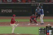 【広島対中日23回戦】中日・ブライト健太、広島・常廣から第３号３ランホームラン！２点差に迫る！！！！！！！！！！！！！！！！！