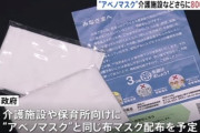 【朗報】政府「布マスク8000万枚おかわりは有意義。なぜなら関係者から感謝されているから」