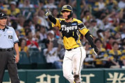 阪神　森下翔太　.218　2本　20打点　OPS.615