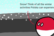 【ポーランド】冬の体験【ポーランドボール】
