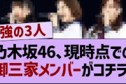 乃木坂46、現時点での御三家がコチラw【乃木坂46・乃木坂配信中・乃木坂工事中】