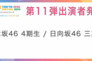 乃木坂4期生、｢TOKYO IDOL FESTIVAL 2024｣ に出演決定！！！【乃木坂46】