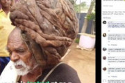 95年間一度も髪を切ったことがないインド人男性が話題に（海外の反応）