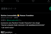【悲報】海外のアニメ翻訳者「日本人の意識から『もうお嫁に行けない』というフレーズを抹消しろ！」(ブチギレ)