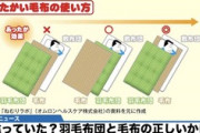 【これは衝撃】毛布・羽毛布団の正しいかけ方がコチラｗｗｗｗ