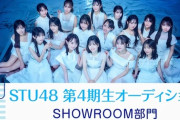 『STU48 第4期生オーディション』不合格の報告をする候補生たち