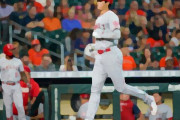 【MLB】エンゼルス・大谷翔平　初回に３試合ぶりの３４号２２ラン！ 右手一本で右翼席に運んで日米通算５００打点