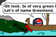 【デンマーク】グリーンランドはグリーンになるよ【ポーランドボール】