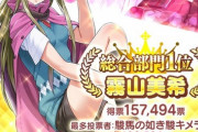 【悲報】超重課金オタク、某ソシャゲの人気投票で『10万票』入れて1位に推し上げてしまうｗｗｗｗｗ