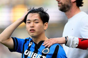 本間至恩がついにベルギー1部デビュー！ 試合終盤出場、短い時間でゴール生み出すも幻に…