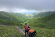 この夏コーカサスを自転車で旅した写真だよ！