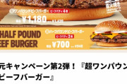 【画像】王者バーガーキング、またデブのためのバーガー限定発売ｗｗｗｗｗｗｗｗ