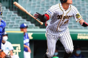 阪神２軍遠藤、甲子園で初打点　フェンス直撃Ｖ打