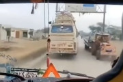 【動画】インドのバス運転手、やっぱり頭がおかしい。