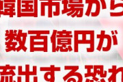 韓国株式市場から再度数百億円が流出する恐れ！　韓国証券会社が悲観的な見通しを出す！