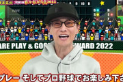 中居正広のプロ野球珍プレー好プレー大賞2022反省会