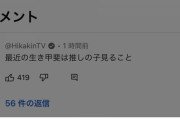【朗報】ヒカキン「最近の生き甲斐は推しの子を見ること」