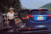 【動画】トンネル出口で急停車した車の女さんの態度が酷いと話題にｗｗｗｗｗｗｗｗ