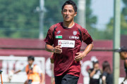 昨季ヴィッセル神戸でプレーした元日本代表MF森岡亮太がジュビロ磐田に練習参加