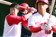 小園海斗.359(39-14) OPS.866 羽月隆太郎.333(51-17) OPS.841←どっちも高卒3年目