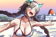 【ウマ娘】海水浴中に、とあるものを見てしまったタルマエさん…