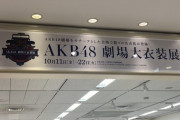 大丸東京・AKB48劇場衣装展　客の8割が若い女性客w w w w w w w w w w w w w w