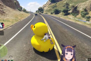 【ホロライブ】俺のイナ、アヒルで移動しとるｗ【holoGTA】