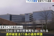 【米国】全米ライフル協会が破産