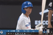 上川畑大悟.167 0本 5打点 OPS.443 UZRワースト WAR規定最下位