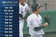 ロッテ二軍スタメン、1番ファースト安田！一軍メンバーがズラリ