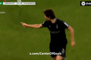 ◆DFB杯◆BMGDF板倉滉、フランクフルト戦で同点ボレーを決める！