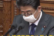 【画像】 安倍首相が着用の「アベノマスク」、布製から不織布に変わる