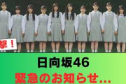 【日向坂46】緊急のお知らせ…