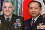 「中国海警法」に関しても意見交換、日米制服組トップが会談…山崎統合幕僚長とミリー統合参謀本部議長！