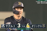 【日本シリーズ】オリックス、7回に勝ち越し！吉田正尚が田口からタイムリー