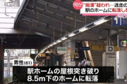 【悲報】痴漢を疑われた男性、ホームに飛び降り死亡